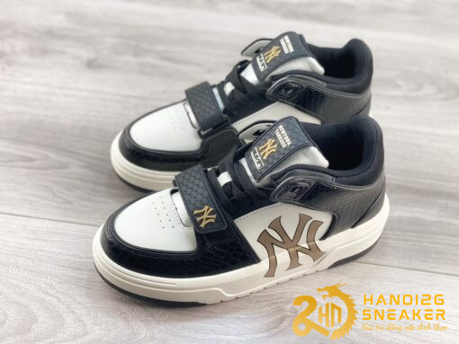 Giày MLB Chunky Liner Mid Lux Black 3ASXCMC3N (1)