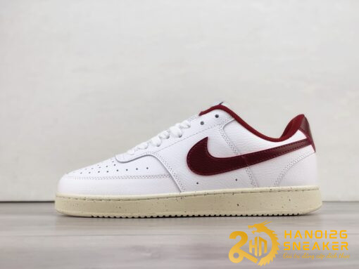 Giày Nike Court Vision Low White Red Gold