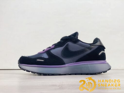 Giày Nike Phoenix Waffle Black Purple FJ1409 001