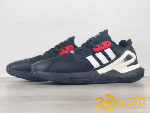 Giày Adidas Day Jogger Black Scarlet GZ2717 (3)