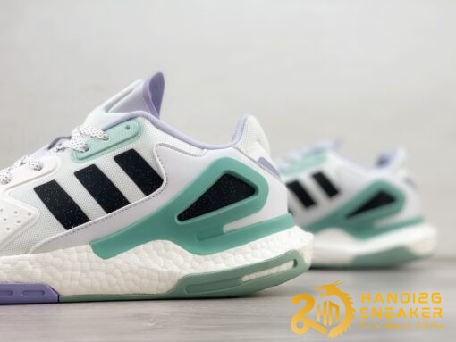 Giày Adidas Day Jogger Cloud White Green Purple (2)