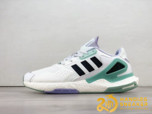 Giày Adidas Day Jogger Cloud White Green Purple