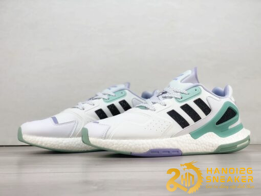 Giày Adidas Day Jogger Cloud White Green Purple (8)