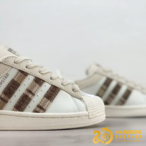 Giày Adidas Originals Superstar Pride White Brown (4)