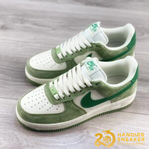 Giày Air Force 1 07 Low Off White Army Green (1)