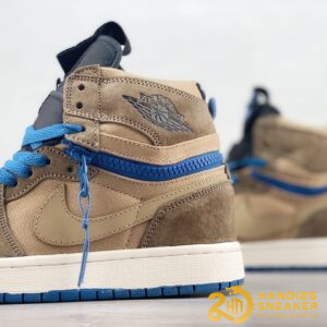 Giày Air Jordan 1 High Switch Black Brown (8)