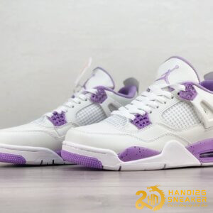 Giày Air Jordan 4 Retro Purple Oreo (5)