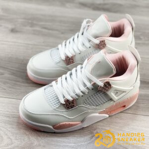 Giày Air Jordan 4 Retro White Peach Pink (1)