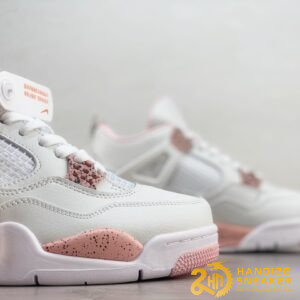 Giày Air Jordan 4 Retro White Peach Pink (3)