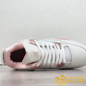 Giày Air Jordan 4 Retro White Peach Pink (6)