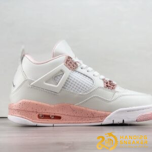 Giày Air Jordan 4 Retro White Peach Pink (7)