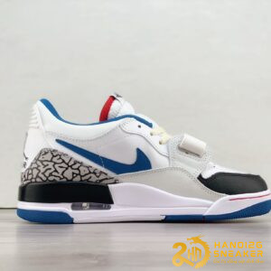 Giày Air Jordan Legacy 312 Low White Grey Blue (2)