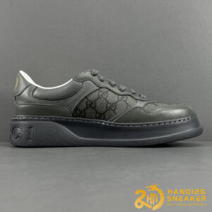 Giày Gucci GG Chunky B Leather Gray (4)