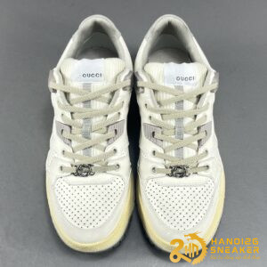 Giày Gucci White Distressed Effect Like Auth (7)