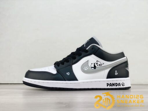 Giày Jordan 1 Low Smoke Grey V3 Panda