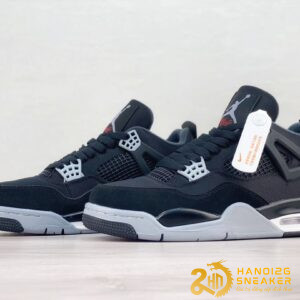 Giày Jordan 4 Retro SE Black Light Steel (2)