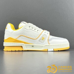 Giày Louis Vuitton Trainer Yellow White Like Auth (1)