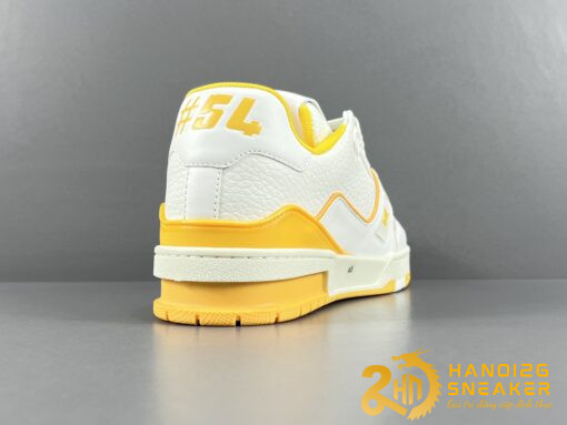 Giày Louis Vuitton Trainer Yellow White Like Auth (5)