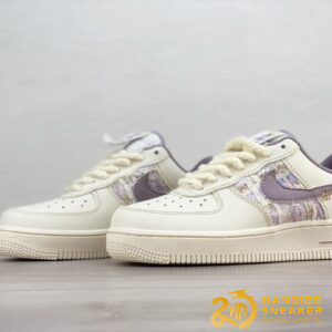 Giày Nike Air Force 1 07 Low Just Do It Purple (3)