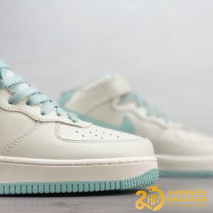 Giày Nike Air Force 1 07 Mid Rice Ice Blue (6)