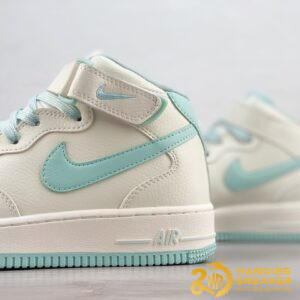 Giày Nike Air Force 1 07 Mid Rice Ice Blue (8)