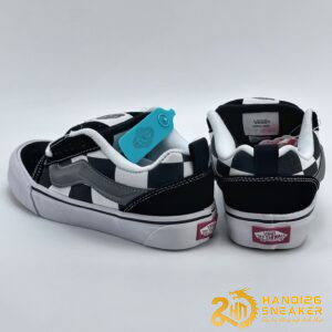 Giày Vans Knu Skool Trainers In Black White (5)