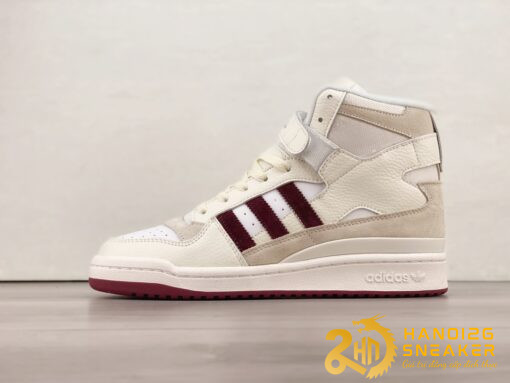 Giày Adidas Forum Hi Packer White Maroon GX1520