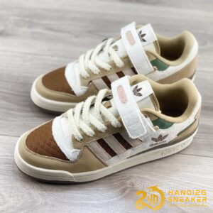 Giày Adidas Forum Low Brown White IF3884 (1)