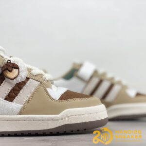 Giày Adidas Forum Low Brown White IF3884 (3)
