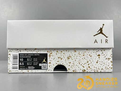 Giày Air Jordan 4 Retro Metallic Gold Like Auth (3)