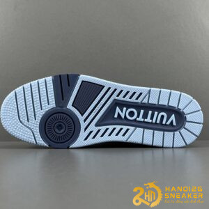 Giày Louis Vuitton Trainer Blue Black 2024 (4)