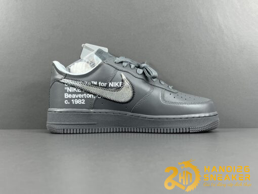 Giày Nike Air Force 1 07 Low Dark Grey White Silver (1)