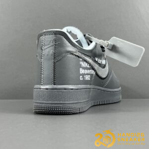 Giày Nike Air Force 1 07 Low Dark Grey White Silver (3)