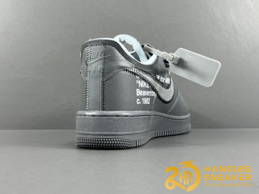Giày Nike Air Force 1 07 Low Dark Grey White Silver (3)