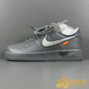 Giày Nike Air Force 1 07 Low Dark Grey White Silver