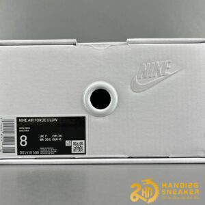 Giày Nike Air Force 1 07 Low Dark Grey White Silver (4)