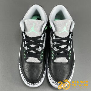 Giày Nike Air Jordan 3 Black Green Glow Cao Cấp (3)