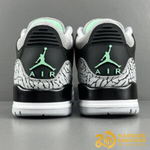 Giày Nike Air Jordan 3 Black Green Glow Cao Cấp (4)