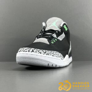 Giày Nike Air Jordan 3 Black Green Glow Cao Cấp (6)