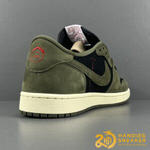 Giày Travis Scott X Air Jordan 1 Low OG Black Olive (2)
