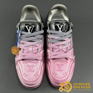 Bộ Sưu Tập Giày Louis Vuitton Trainer Mix Black 2024 (4)