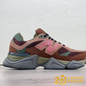 Giày New Balance 9060 Rich Oak Burgundy (5)