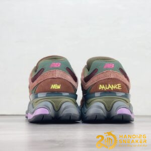 Giày New Balance 9060 Rich Oak Burgundy (7)