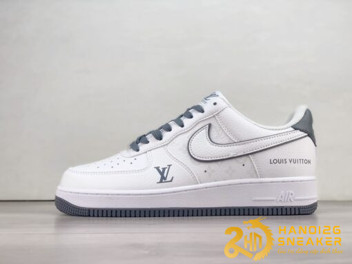 Giày Nike Air Force 1 07 Louis Vuitton White Gray