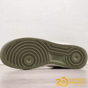 Giày Nike Air Force 1 07 Mid SU19 White Army Green (2)
