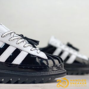 Giày CLOT X Adidas Superstar Core Black IH3131 (2)