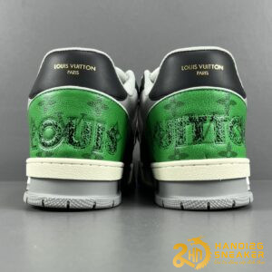 Giày Louis Vuitton Trainer White Grey Black Green (8)