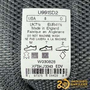 Giày Stone Island × New Balance 991V2 Black (6)