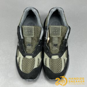 Giày Stone Island × New Balance 991V2 Black (7)