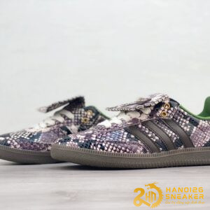 Giày Adidas Originals Gazelle Indoor Dark Brown Green (2)